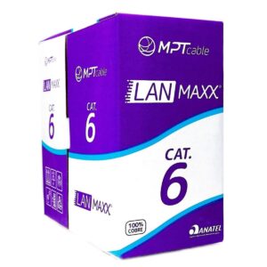 Cable Utp Cat6e Int Blanco 305m 100% cobre
