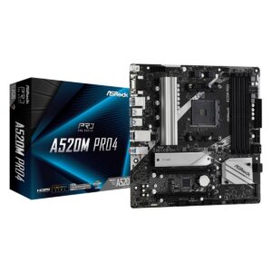 Motherboard Asrock Am4 A520m Pro 4 Am4