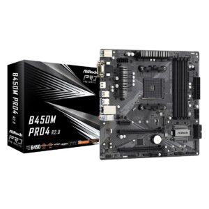 Motherboard Asrock B450m Pro4 R2.0 Am4