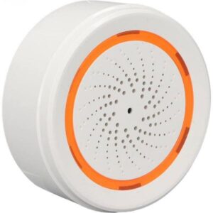 Alarma Audiovisual Zigbee Ir C/bateria Tuya Smart
