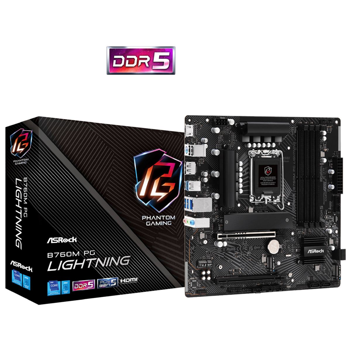 Motherboard Asrock B760m Pg Lightning Ddr5 1700