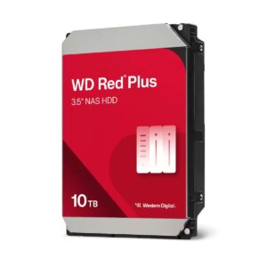 Hdd Wd Red Plus 10tb 3.5" 7200rpm 256mb Sata