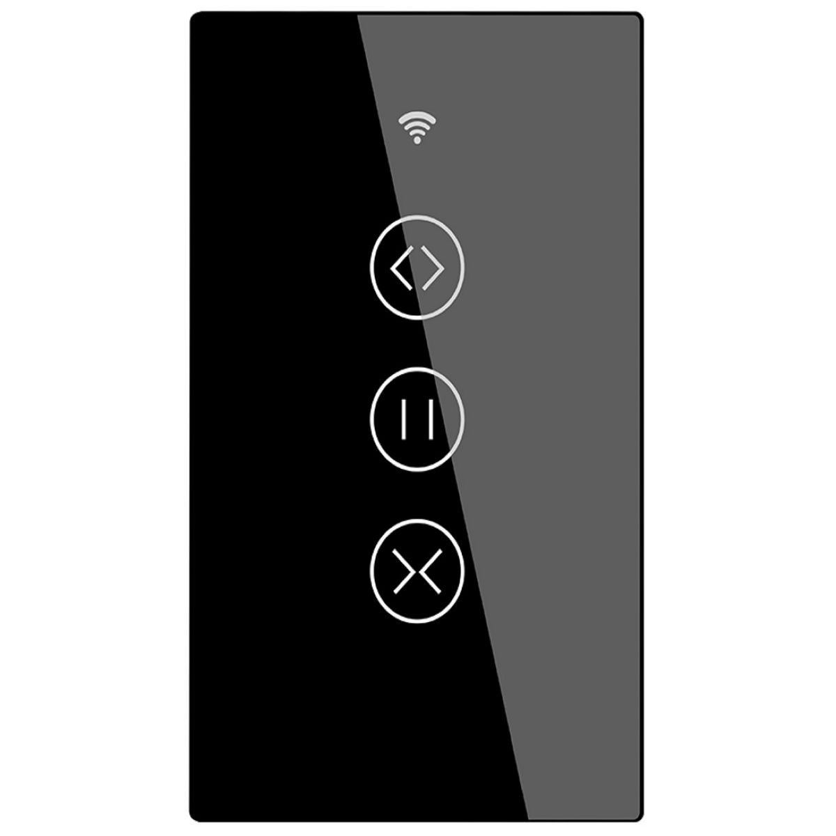 Interruptor Cortina Moes ZRS-USC-BK-MS Zigbee Tuya