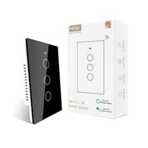 Interruptor Táctil Dimmer Moes ZS-USD3 Zigbee 3 Bo