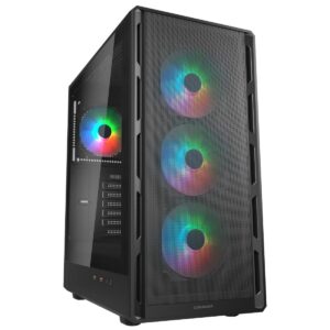 Gabinete Cougar Airface Pure Rgb Black