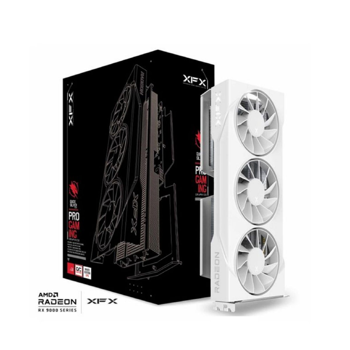 Tarjeta Xfx Radeon Rx9060xt 16gb Swift Triple W D6