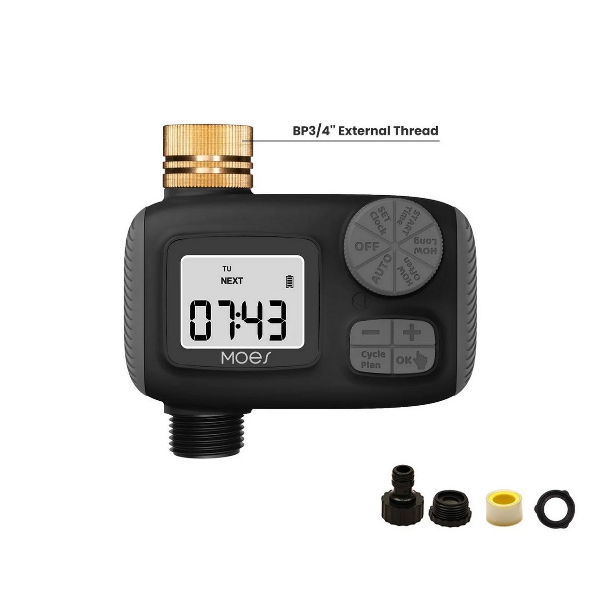 Temporizador Riego Moes TWV-YZD01 Automático Jardí